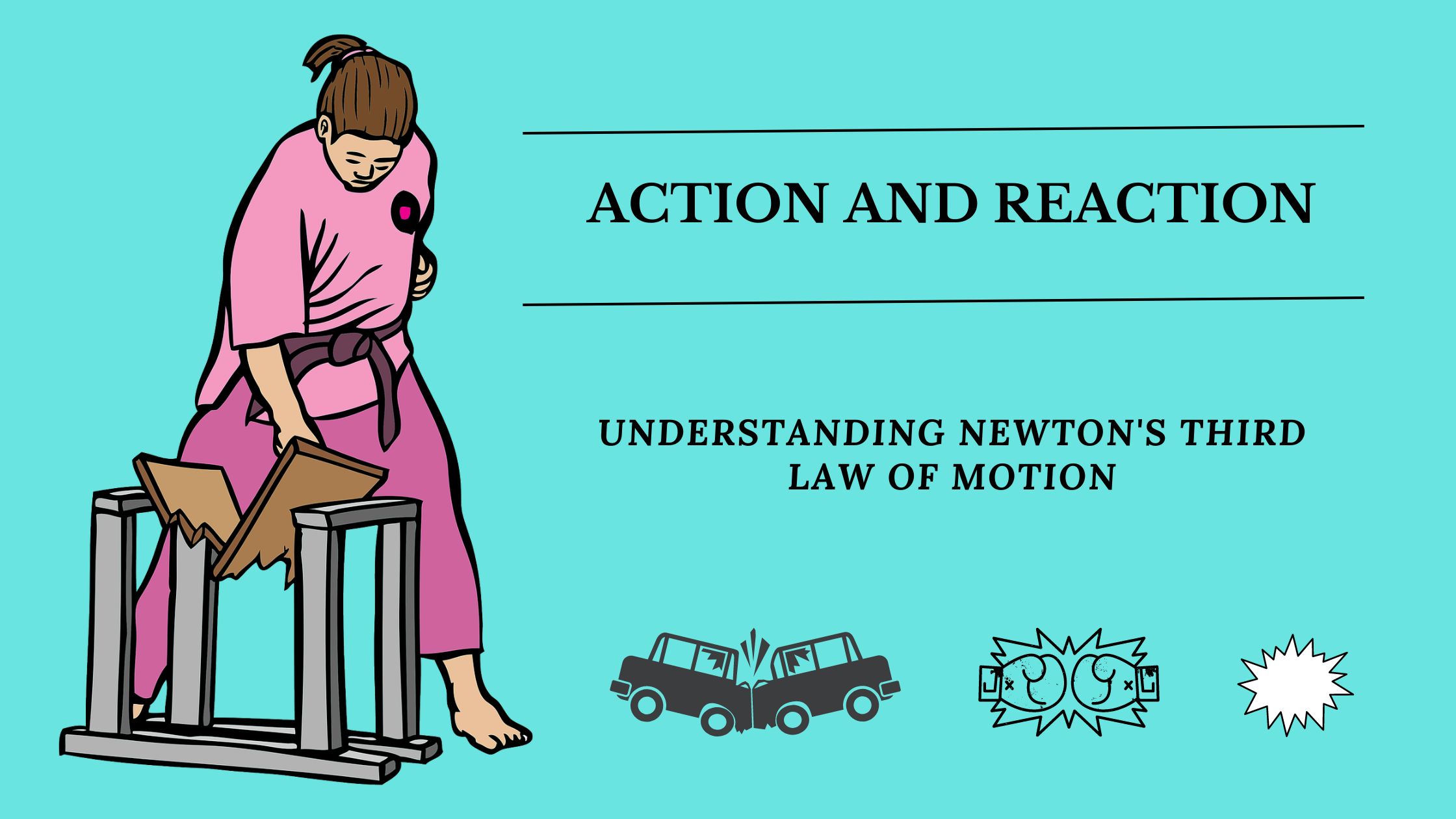 Newton's Third Law of Motion - Examples of Action Reaction Pair